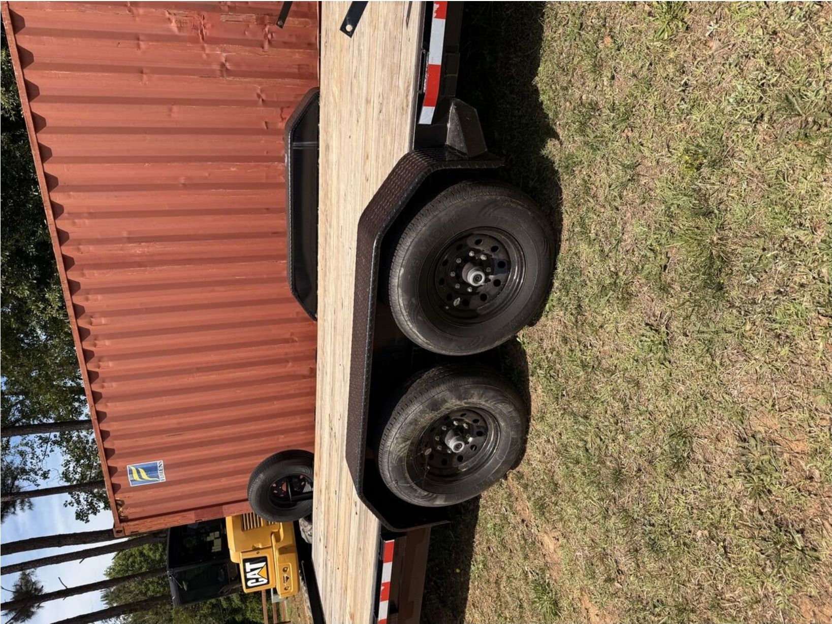 CAT 259D3 — Rear View