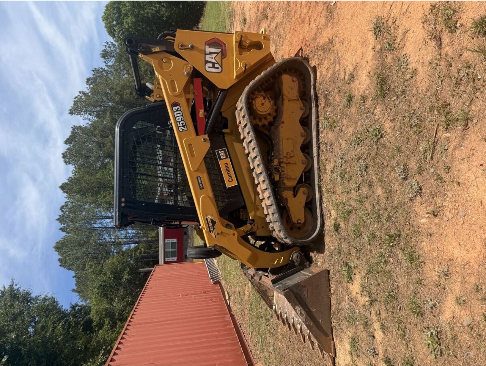 CAT 259D3 Skid Steer — Side